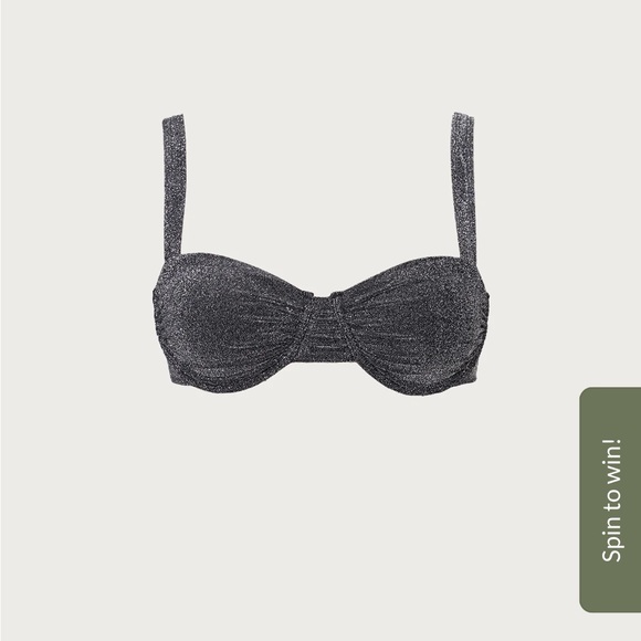 NWT Sparkly Lurex Bikini - Picture 4 of 8